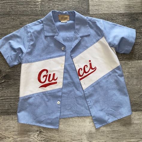 gucci button up bre|Gucci button ups.